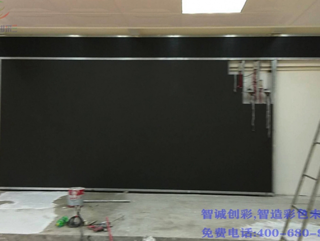 廣州南沙大崗中學室內(nèi)P2.5全彩屏